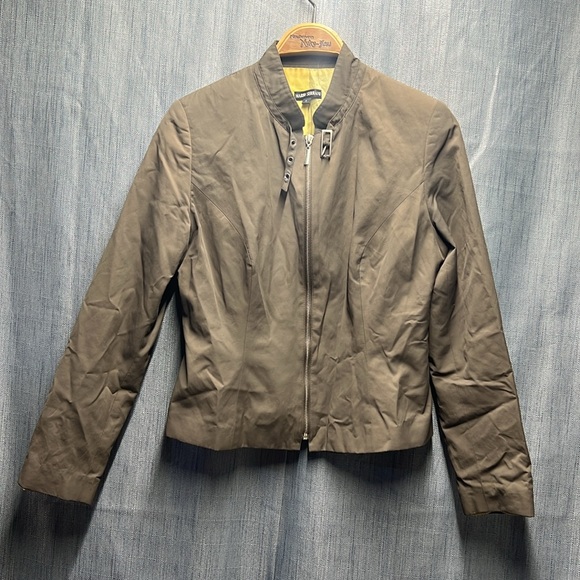 🚩 Mario Serrani zip up jacket size 8 - Picture 4 of 8